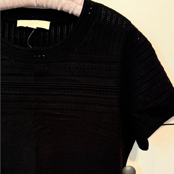 LOFT short-sleeved sweater dress, size L, NWT - Picture 3 of 4